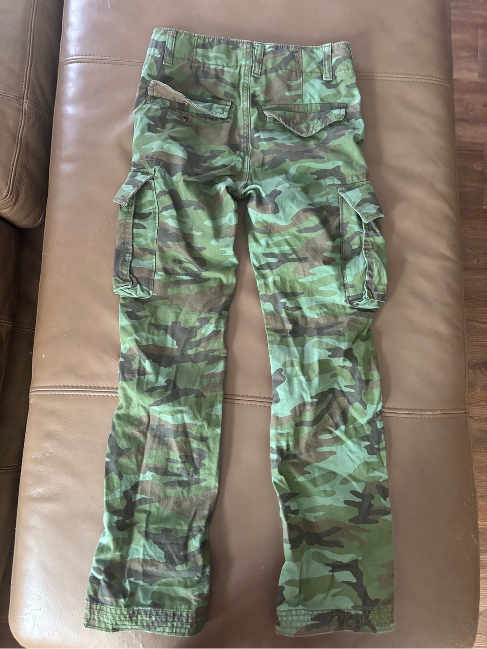 GAP Green Camo Cargo Pants for Kids